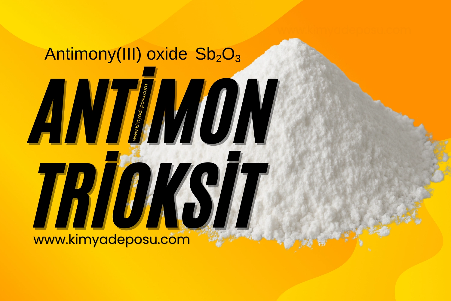 Antimon Trioksit (Sb₂O₃)