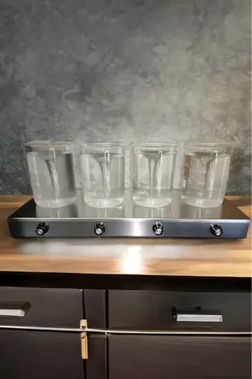 Manyetik Karıştırıcı 3000 rpm 4 Gözlü