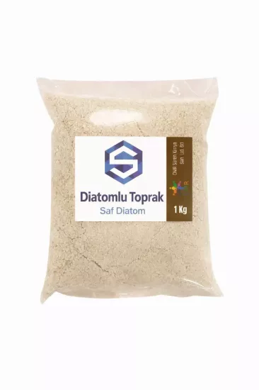 Diatomlu Toprak Saf Diatom Pudra Haşere Karşıtı Bit, Pire, Tahta Kurusu İçin Toprak 1 Kg