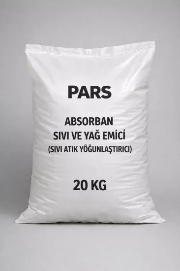 Absorban Sıvı ve Yağ Emici (Sıvı Atık Yoğunlaştırıcı) 20 Kg