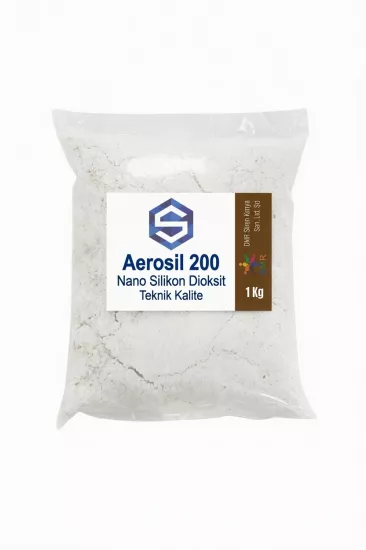 Aerosil 200 Nano Silikon Dioksit Teknik Kalite 1 Kg