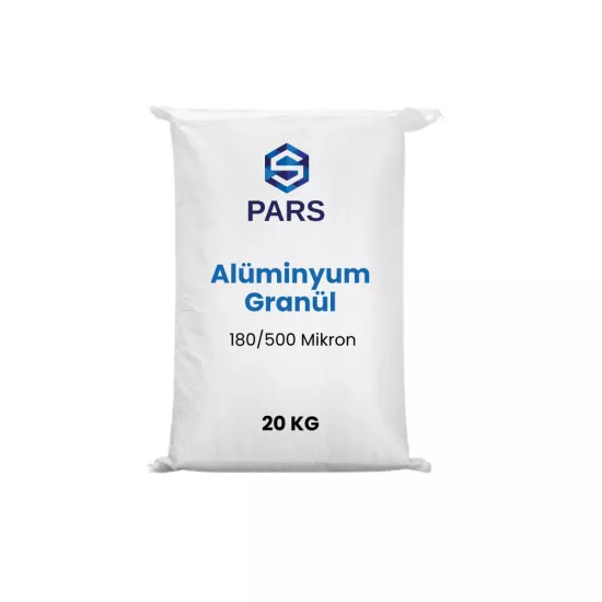 Alüminyum Granül 180/500 Mikron 20 Kg