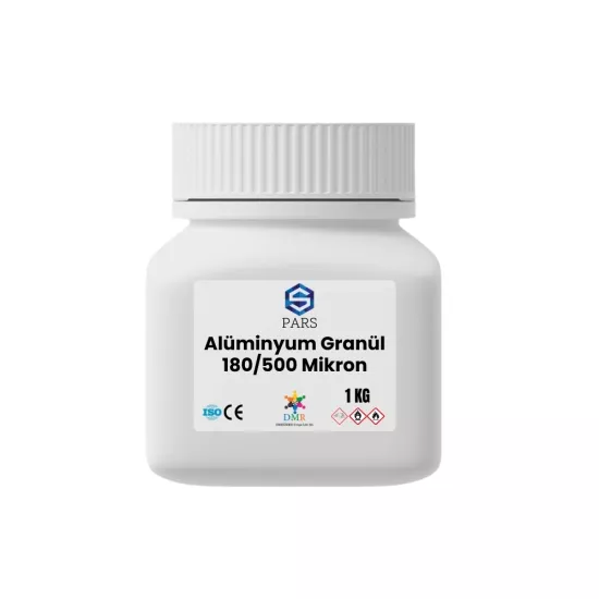 Alüminyum Granül 180/500 Mikron 1 Kg