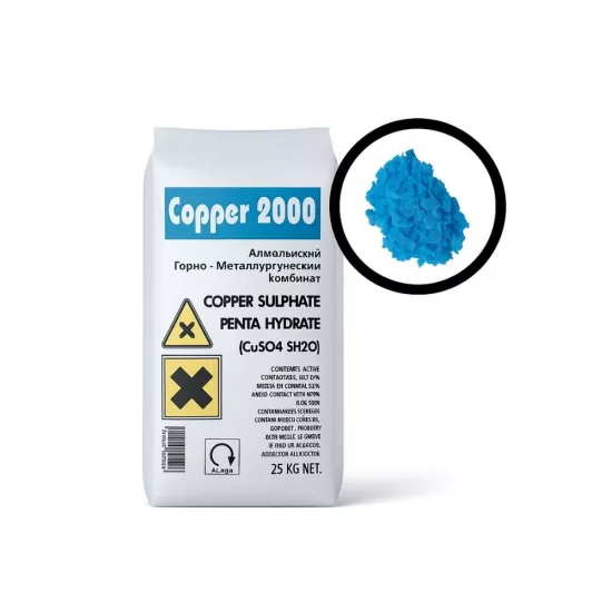 Bakır Sülfat 25 Kg