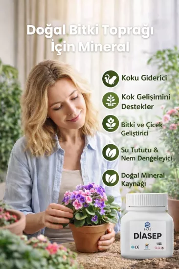 Doğal Bitki Toprağı İçin Mineral 1 Kg
