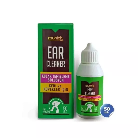 Evcil Hayvan Kedi Köpek Kulak Temizleme Solüsyonu 50 ml