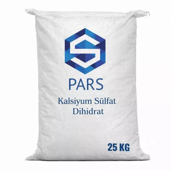 Kalsiyum Sülfat Dihidrat 25 Kg