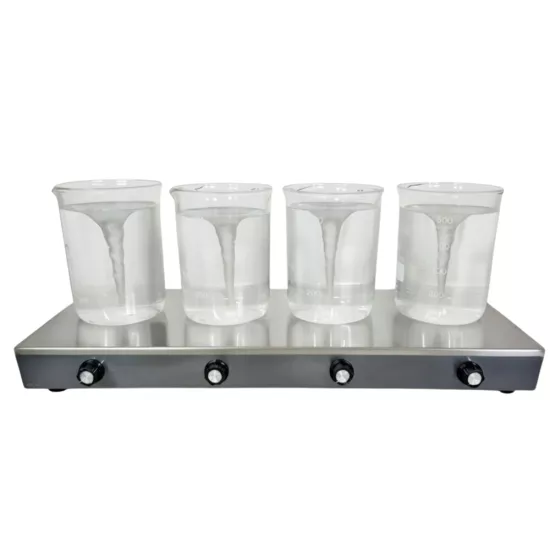 Manyetik Karıştırıcı 3000 rpm 4 Gözlü