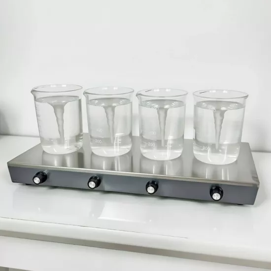 Manyetik Karıştırıcı 3000 rpm 4 Gözlü