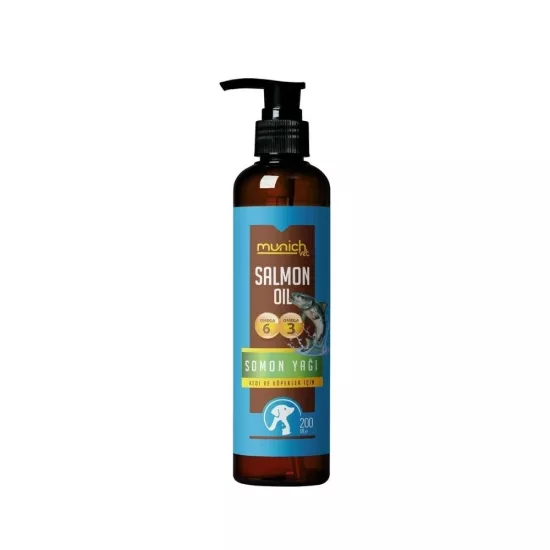 Kedi ve Köpek İçin Balık Yağı Omega 3 ve 6 İçerir 200 ml