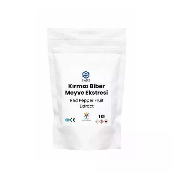 Kırmızı Biber Meyve Ekstresi (Toz Ekstrakt) 1 Kg