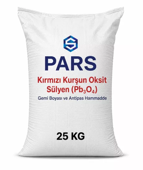 Kırmızı Kurşun Oksit Sülyen (Pb₃O₄) | Gemi Boyası, Antipas ve Endüstriyel Kaplama Hammaddesi