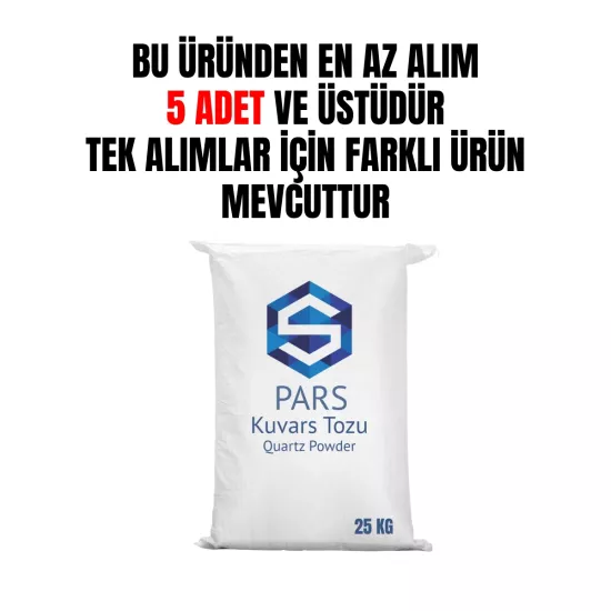 Kuvars Tozu 25 Kg | Toptan Kuvars Tozu
