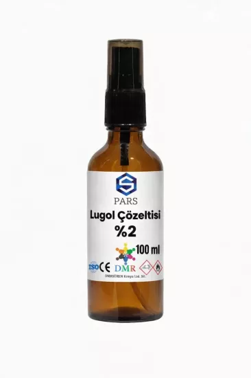 Lügol Çözeltisi %2 Lik | 100 ml | Lügols Iodine Solution
