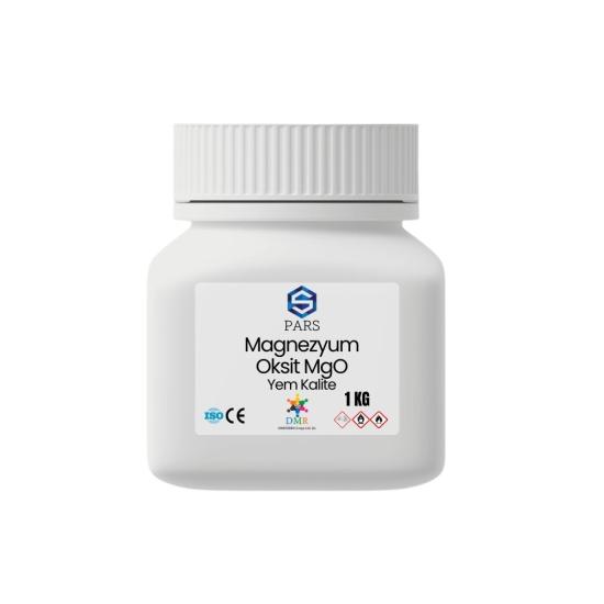 Magnezyum Oksit MgO Yem Kalite 1 Kg