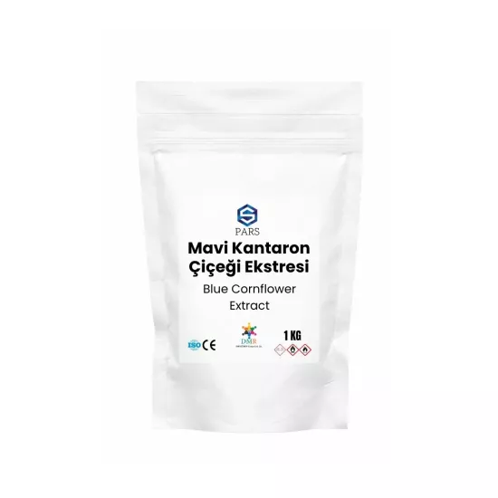Mavi Kantaron Çiçeği Ekstresi (Toz Ekstrakt) 1 Kg