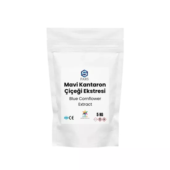 Mavi Kantaron Çiçeği Ekstresi (Toz Ekstrakt) 5 Kg