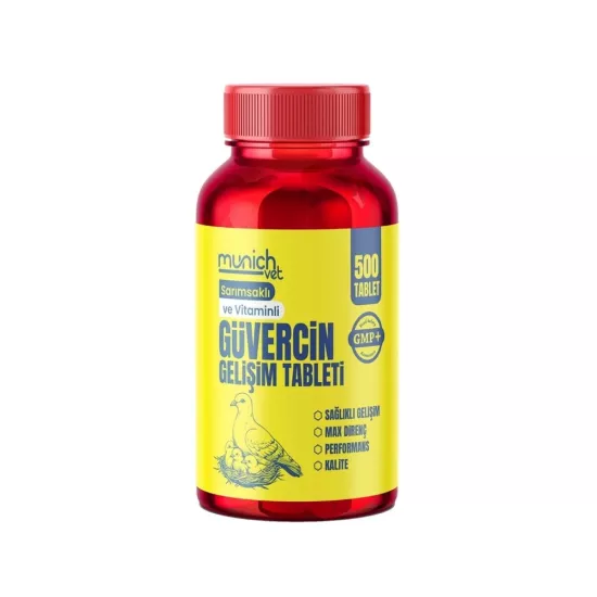 Sarımsaklı Bira Mayalı Güvercin Tablet 1 Kutu 500’lü