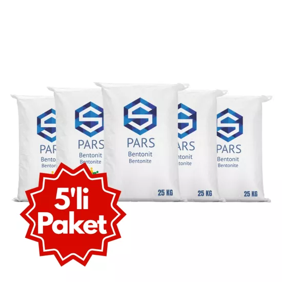 Bentonit 25 Kg Doğal Bentonit Kili Toptan