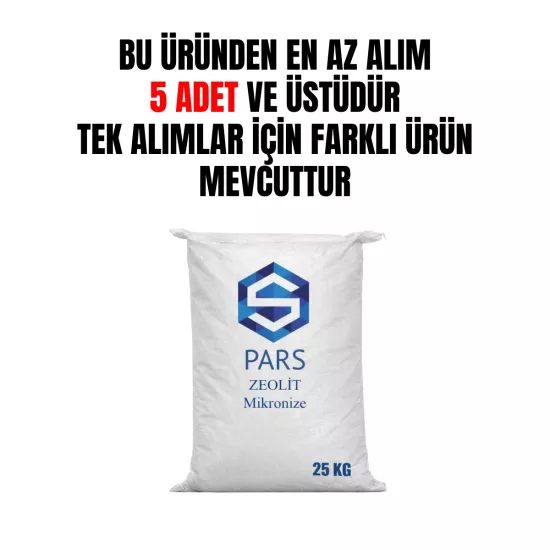 Zeolit Toz Mikronize 25 Kg