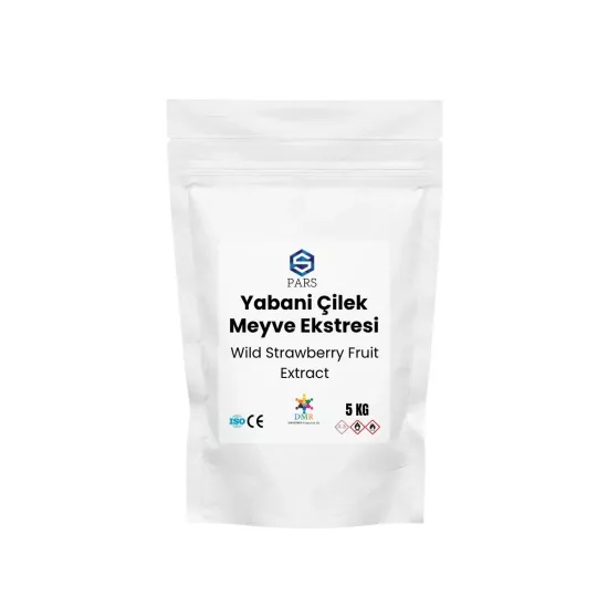 Yabani Çilek Meyve Ekstresi (Toz Ekstrakt) 5 Kg